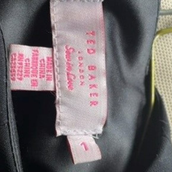 Ted baker drop waist with bow dress size 1UK (US 4) - Picture 3 of 4